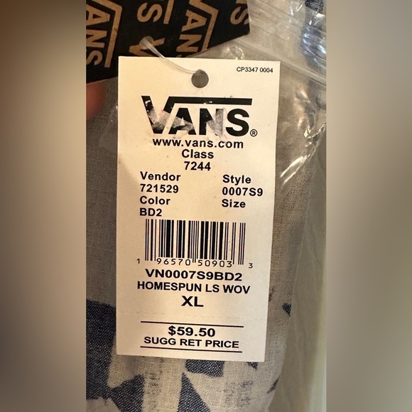 Vans Homespun button up shirt - Picture 6 of 8